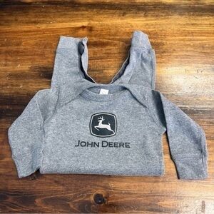 Rabbit Skins Gray John Deere Bodysuit Size 6 Months​